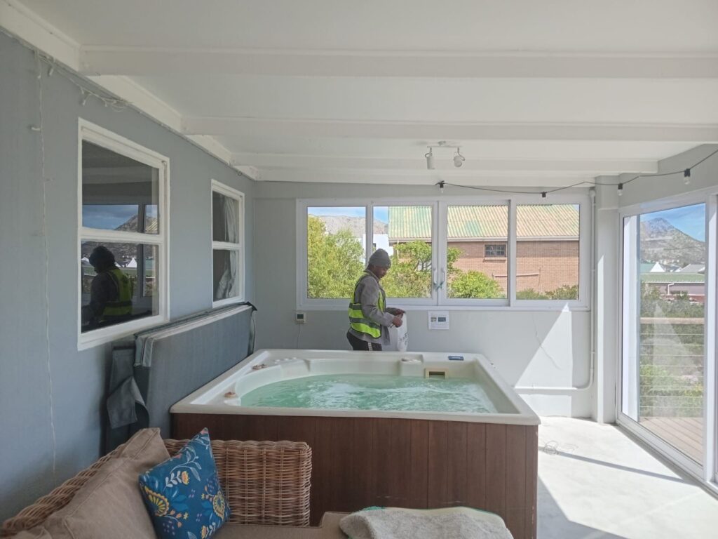 Jacuzzi installation 2