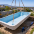 Pool installation in Cape Town backyard 70x70