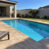 Modern Backyard Pool Retreat 70x70